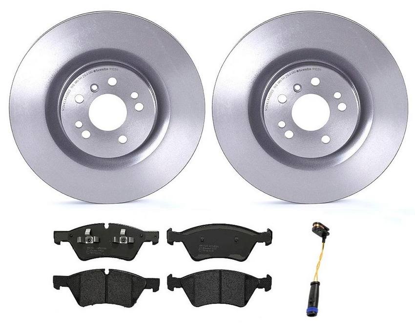 Brembo Brake Pads and Rotors Kit - Front (350mm) (Low-Met)